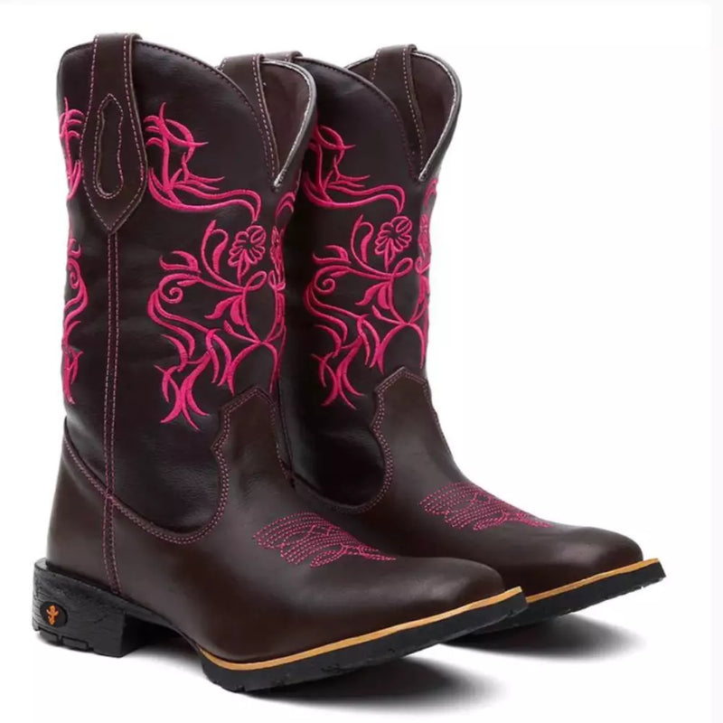 Bota Texana Feminina "Rosental"