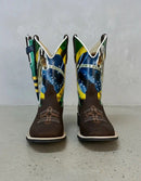 Bota Texana Country Muladeiros Do Brasil + Faca Brinde