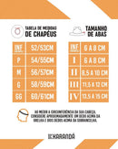 CHAPÉU C DUPLO AMERICANO LP ABA M (MOLDADO)